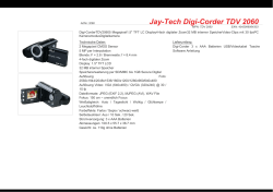 Jay-Tech Digi-Corder TDV 2060