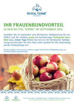 Infos finden Sie auf dem Flyer!