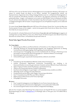 Inserat - USP Partner AG