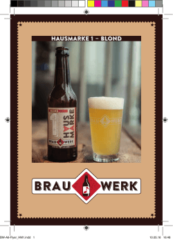 hausmarke 1 &ndash; blond