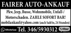 fairer auto-ankauf