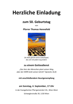 Herzliche)Einladung) zum)50.)Geburtstag - Zwingli
