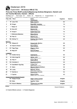 Dressur-WB (E 7/2)