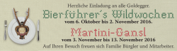 Spezialitätenwochen
