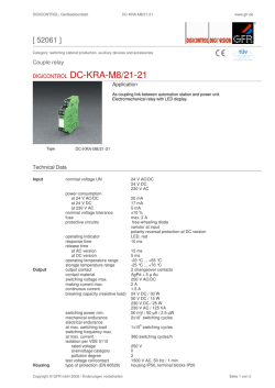 DIGICONTROL DC-KRA-M8/21-21