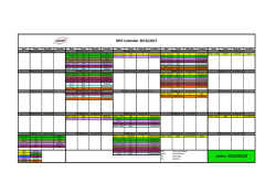 status: 2016/08/29 IBSF Calendar 2016/2017