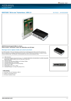 Datenblatt - Ingram Micro