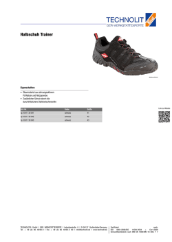 Halbschuh Trainer