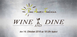 Wine and Dine - Pane Amore e Fantasia