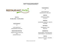 KW 35 - Restaurant Tivoli Worblaufen
