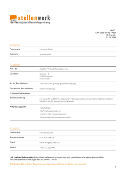 PDF - Stellenwerk Erlangen