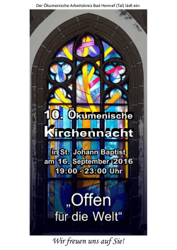 Einladung 1 - Pfarrverband Bad Honnef