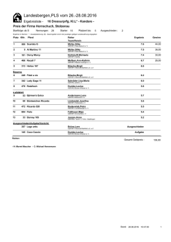 ergebnisse prüf. 16 - Reitverein Landesbergen