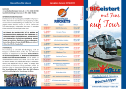 im Flyer - Fanclub Blaue Hölle