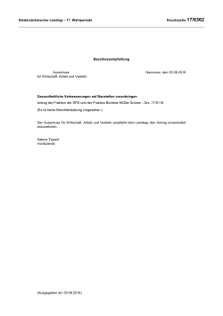 Drs. 17/6362 - Niedersächsischer Landtag