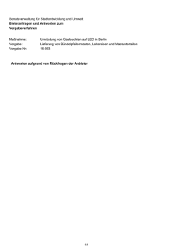 Senatsverwaltung für Stadtentwicklung und Umwelt