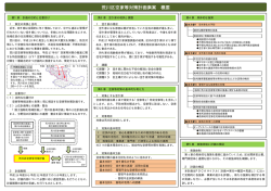 荒川区空家等対策計画素案概要（PDF：70KB）