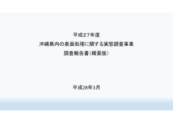 H27調査結果概要版（PDF：666KB）