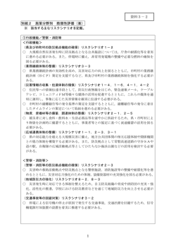 資料3－2（施策分野別）脆弱性評価の結果（案）（PDF：251KB）