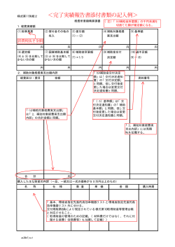 【記入例】経費所要額精算調書（PDFファイル）