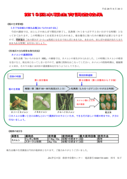 薬剤名 使用量 使用時期 最大使用回数 使用方法