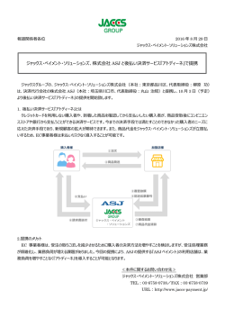 株式会社ASJと業務提携いたしました。