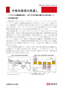 中南米経済の見通し