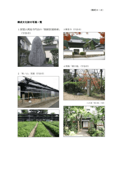 構成文化財写真一覧（PDFファイル,993KB）