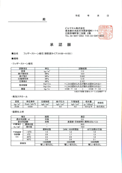 Page 1 平成 年 月 日 品名 フェザーストーン縁石(御影調タイプ(H100