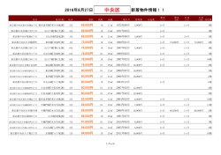 中央区新着物件リスト