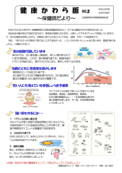 ～保健師だより～