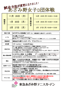 女子D団体戦