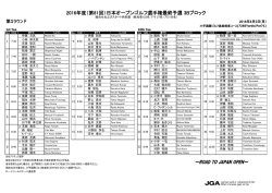 こちら - JGA 日本ゴルフ協会