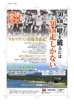 フルマラソン出場者必走