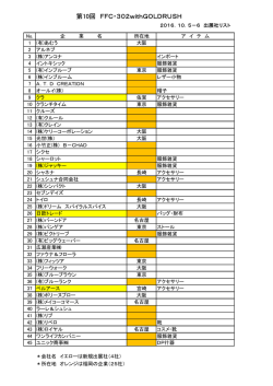 出展社リスト（PDF）