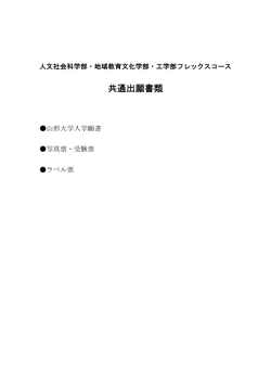 共通出願書類