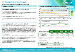 （ブラジル市場） 2016年9月号 - 三井住友トラスト・アセットマネジメント