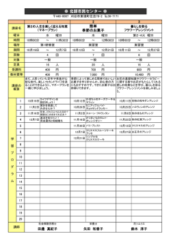 北部市民センター（PDF：168KB）