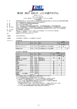 第3回 JBCF おおいた いこいの道クリテリウム