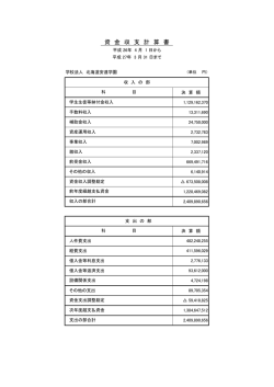 財務諸表資料