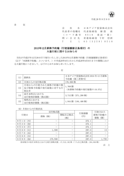 行使価額修正条項付