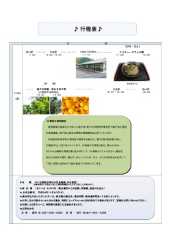 研修日程表【PDF】