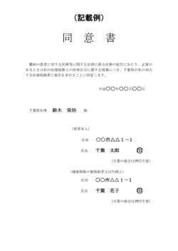 記載例