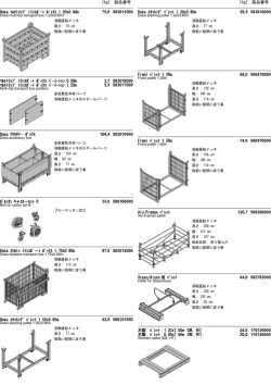 製品番号 - Doka