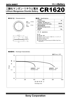 Lithium Manganese Dioxide Battery
