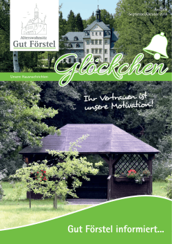 Gl&ouml;ckchen Ausgabe 09/10 2016