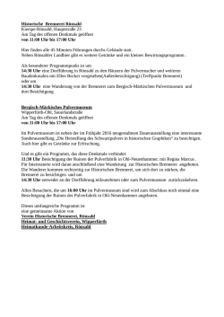Historische Brennerei R&ouml;nsahl Kierspe-R&ouml;nsahl - Oberberg