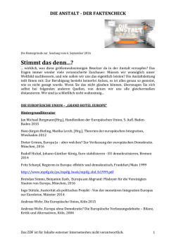 die anstalt - der faktencheck