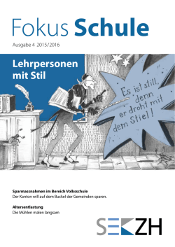 Fokus Schule 4 2015/2016