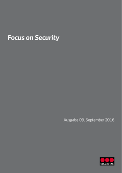 Focus on Security